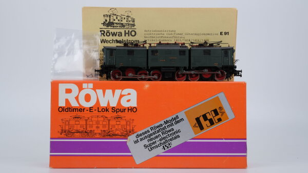 Röwa H0 1405 E-Lok BR E 91 05 DRG Gleichstrom