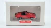 Wiking H0 83402 MB 300 SL Roadster Cabrio rot