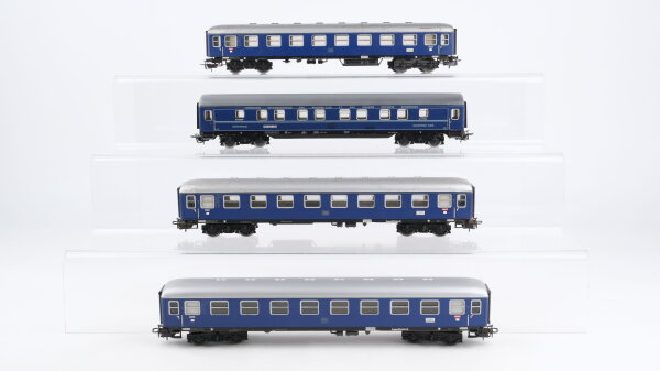 Märklin H0 Konvolut Personenwagen 1.Kl. blau Schlafwagen DB/CIWL