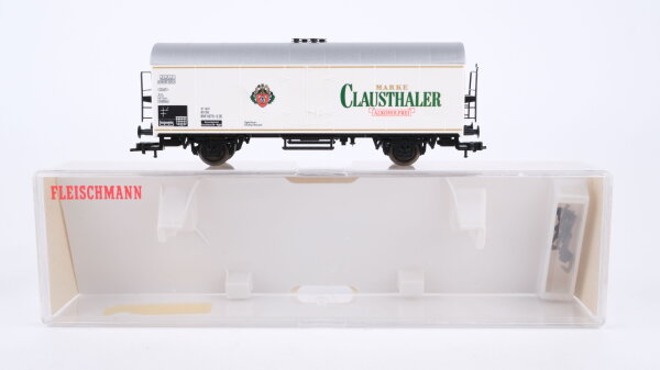 Fleischmann H0 5327 K Kühlwagen 21 80 816 1 870-2 [P] (Clausthaler Alkoholfrei) DB