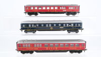 Fleischmann H0 Konvolut Speisewagen "DSG" Schlafwagen "CIWL"