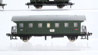 Fleischmann H0 Konvolut Donnerbüchsen 2.Kl. Personenzugbegleitwagen DB