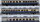 Roco H0 45904 Personenwagen-Set "Rheingold" DB