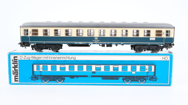 Märklin H0 4112 Reisezugwagen (Schnellzugwagen 2.Kl., 51 80 22-70 566-0) Büm 234 der DB