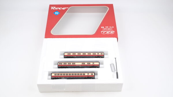 Roco H0 04070A Wagen Set TEE BR VT 11.5 VT 601 DB Gleichstrom
