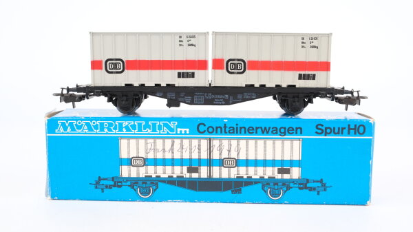 Märklin H0 4664 Containerwagen Deutsche Bundesbahn DB