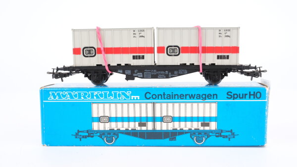Märklin H0 4664 Containerwagen Deutsche Bundesbahn DB