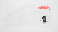Märklin 1 5966 Weiche rechts R600mm 30° mit Handantrieb in OVP (guter Zustand)
