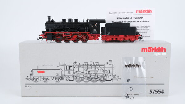Märklin H0 37554 Dampflok BR 055 635-7 DB Wechselstrom Digital Sound