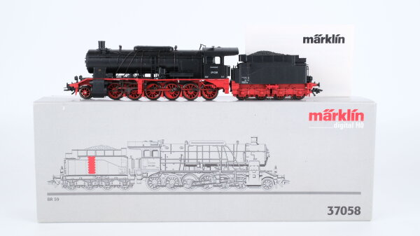 Märklin H0 37058 Dampflok BR 59 038 DB Wechselstrom Digital Sound