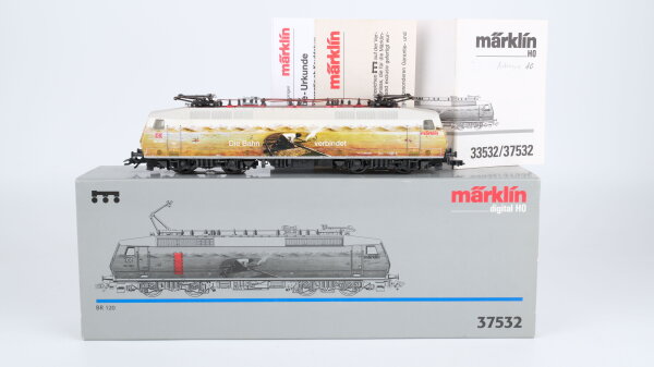 Märklin H0 37532 E-Lok "Die Bahn verbindet" BR 120 139-1 DB Wechselstrom Digital