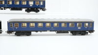 Märklin H0 Konvolut Abteilwagen 1.Kl. Personenwagen 2.Kl. blau DB