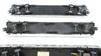 Märklin H0 Konvolut Personenwagen "Silberling" 2.Kl. Personenwagen mit Führerstand "Silberling" Packwagen grün DB
