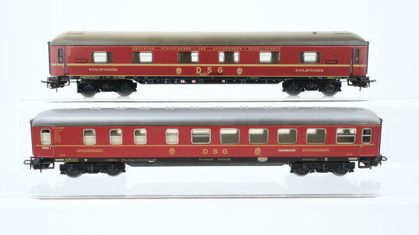 Märklin H0 Konvolut Speisewagen Schlafwagen DSG