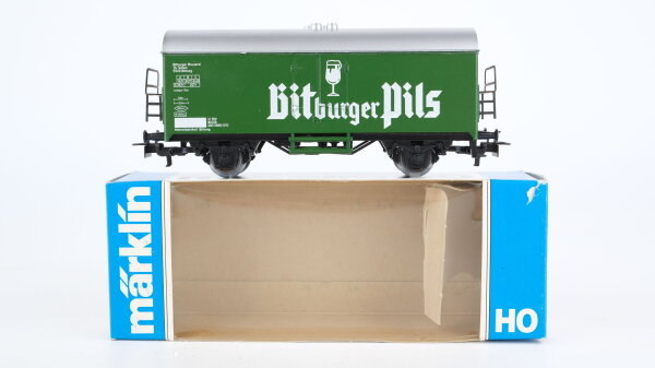 Märklin H0 4421 Bierwagen BITBURGER (Kühlwagen)  Ichqrs 377 der DB