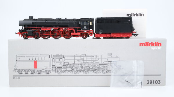 Märklin H0 39103 Dampflok BR 01 1057 DB Wechselstrom Digital Sound fx