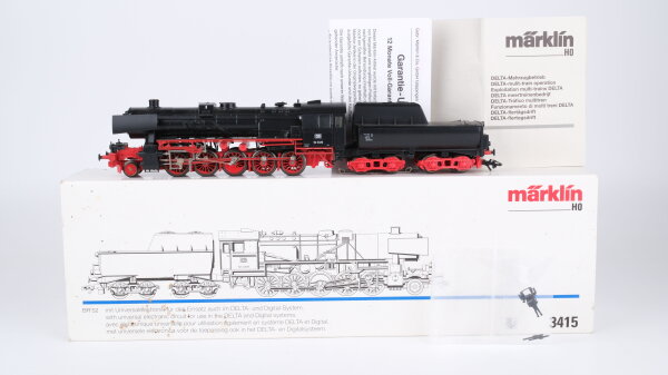 Märklin H0 3415 Dampflok BR 52 3329 DB Wechselstrom Digital Sound