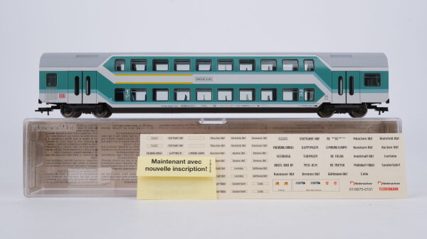 Fleischmann H0 5124K Doppelstockwagen 50 80 36-35 092-6 DB AG