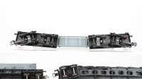Unbekannt H0 Konvolut Selbstentladewagen "E 433" Flachwagen Drehschemelwagen-Set mit Stahlträger DB/u.a.