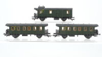 Liliput H0 Konvolut Donnerbüchsen 2.Kl. Packwagen