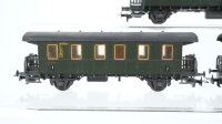 Unbekannt H0 Konvolut Donnerbüchsen 2.Kl. Packwagen
