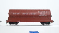 Roco/unbekannt H0 Konvolut "USA" gedeckte Güterwagen "Chessie System, Seaboard" Kesselwagen "Hinckley & Schmidt" Caboose "UP, Conrail" offener Güterwagen