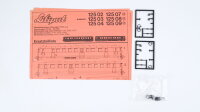 Liliput H0 125 03 Triebwagen BR 33 205 mit Beiwagen DB Gleichstrom