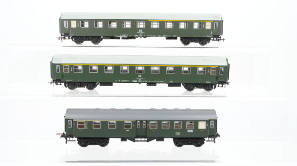 Trix/Schicht H0 Konvolut Umbauwagen 1./2.Kl. Personenwagen 1./2.Kl. 2.Kl. DB/DR