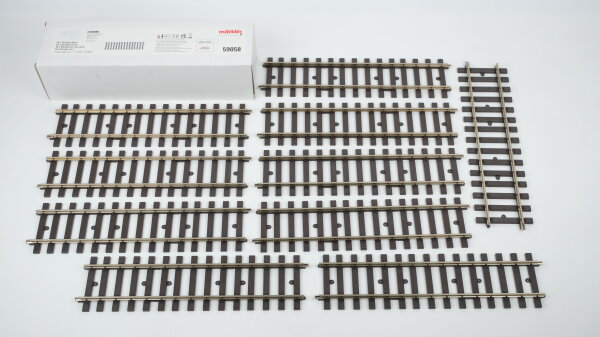Märklin 1 59058 Gerades Gleis 300mm 10 Stück (guter Zustand) in OVP