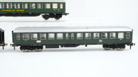 Fleischmann H0 Konvolut Personenwagen 1.Kl. 2.Kl. Personenwagen "Scharnow-Reisen" 2.Kl. Schlafwagen "DSG" DB