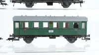 Fleischmann H0 Konvolut Donnerbüchsen 3.Kl. Personenwagen 3.Kl. DRG