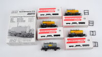 M+D H0 019 Güterwagen-Set Kesselwagen 4-tlg DB...