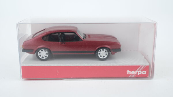 Herpa H0 023610 Ford Capri S dunkelrot