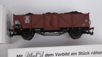 M+D H0 101/95 Set offene Güterwagen mit Kohleladung 6-teilig DB