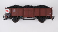 M+D H0 101/95 Set offene Güterwagen mit Kohleladung 6-teilig DB