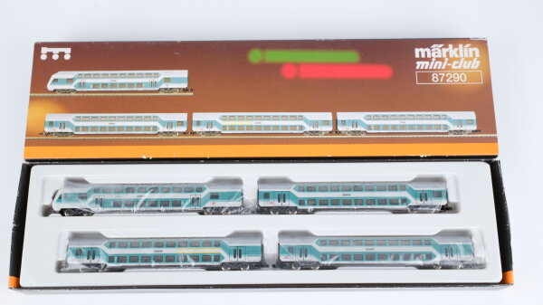 Märklin Z 87290 Doppelstockwagen-Set der DB