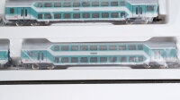 Märklin Z 87290 Doppelstockwagen-Set der DB