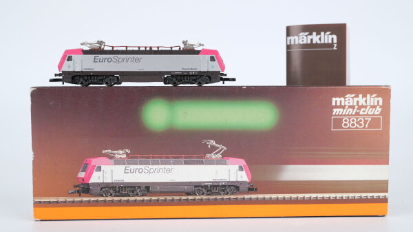 Märklin Z 8837 E-Lok "EuroSprinter" BR 127 001-6 Krauss Maffei