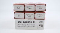 M+D H0 031 Set Autotransportwagen 6-teilig DB