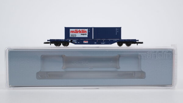 Märklin Z 80833 Containertragwagen Märklin Magazin Jahreswagen 2023 DB