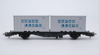 Märklin H0 4659 Behälter-Tragwagen (Containerwagen, Hapag Lloyd)  Typ Berlin  Lgjs 598 der DB