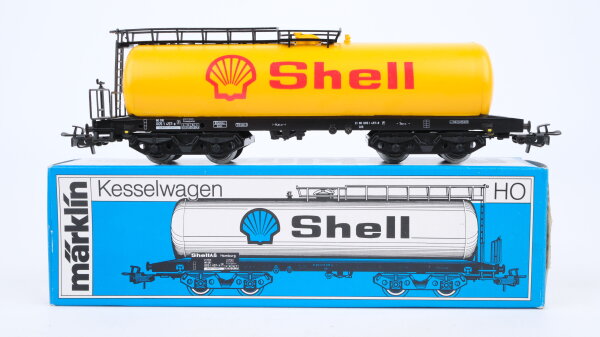 Märklin H0 4651 Mineralöl-Kesselwagen SHELL Einheitskesselwagen der DB