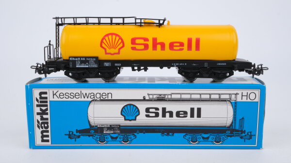 Märklin H0 4651 Mineralöl-Kesselwagen SHELL Einheitskesselwagen der DB