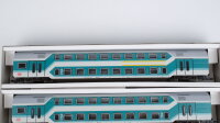 Sachsenmodelle H0 14014 Doppelstockwagen-Set DB