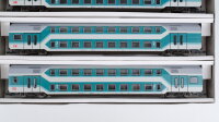Sachsenmodelle H0 14014 Doppelstockwagen-Set DB