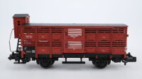 Fleischmann N 8366 Viehwagen mit Bremserhaus Vh 04 DRG
