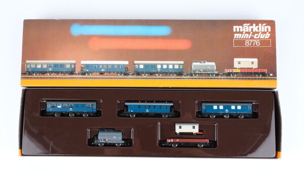Märklin Z 8776 Wagen-Set Bauzug DB
