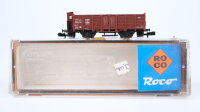 Roco N 02338A Offener Güterwagen mit Bremserhaus DB
