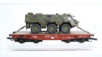 Roco H0 Konvolut Schwerlastwagen mit Panzer/Militärfahrzeugen Bundeswehr