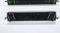 Roco u.a. H0 Konvolut US Pulpwood Rack Car Helium Car Bulkhead Flat Car Gondola SP UP BN